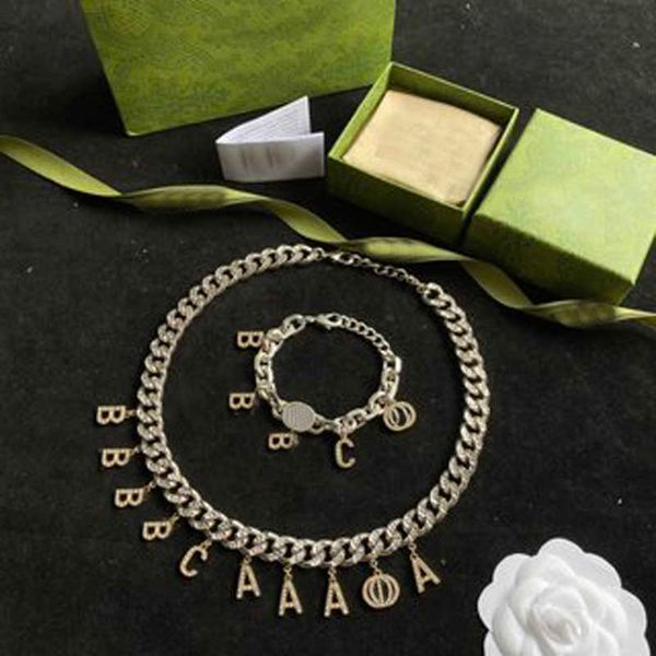 

2023 women designers bracelet silver necklace for mens luxury jewelry letters pendant fashion love bracelets g brand chain link