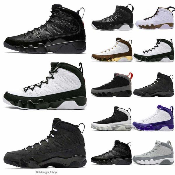 

9 bred la mop melo 9s men basketball shoes black white sneakers cool grey the spirit anthracite 2010 release sports trainer shoe jordon