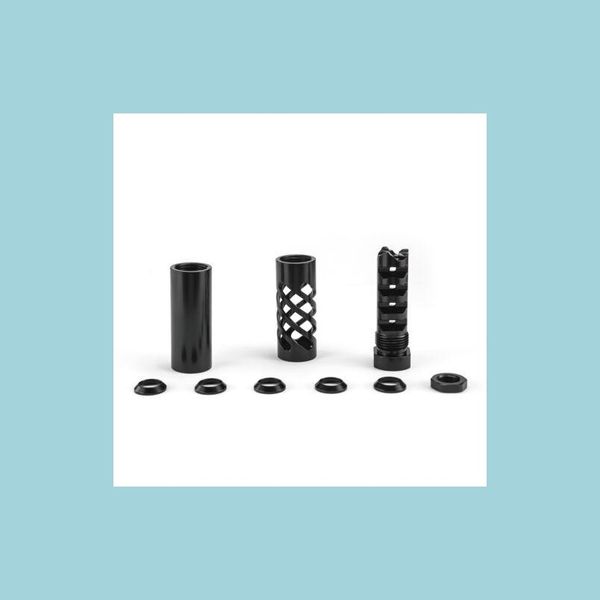 

fittings stainless steel 5/8x24 or 1/2x28 muzzle brake compensator x2 13/1616 sleeves drop delivery 2022 mobiles motorcycles parts f dhxwo