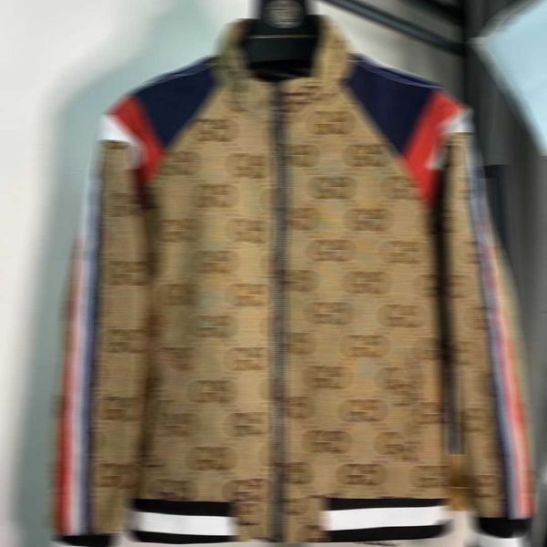 

designer men's jacket long sleeve designer jacket double g slim fit windbreaker men's jacket m-5xl, Black;brown