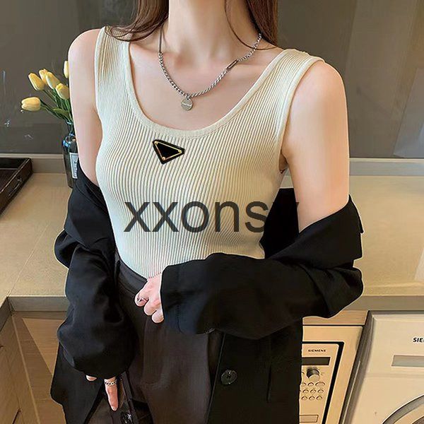 

tank womens hoodie vest designer sweatshirts woman blouse shirts for lady slim tees blouses shirt sleeveless xa4y, Black
