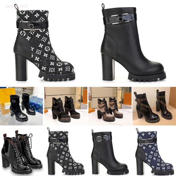 

boots ankle women designers rois martin boots and nylon boot military inspired combat bouch attached to the with size 35-40, Black