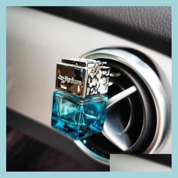 

car air freshener new car air freshener per clip fragrance empty glass bottle conditioner vent outlet essential oils diffuser orname dhxkp