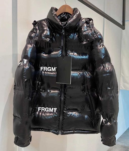 

designer luxury down jacket fur ruff classic men fashion and multi function essential hoodies mens jackets winter warm clothing hoody 5a6jv8, Black
