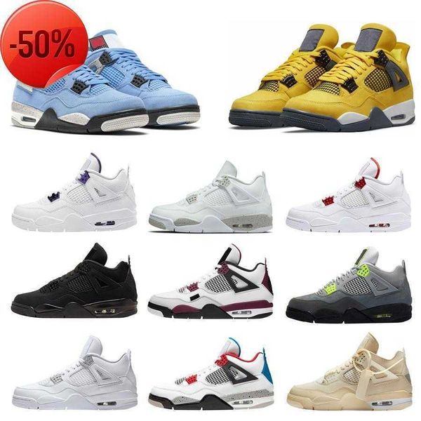 

dress shoes dress shoes boots boots 2023 mens basketball shoes 4 university blue sail red court purple black cat 4s volt bred cactus jack pu