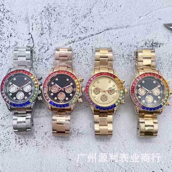 

luxury mechanical watch for men wristwatches manchuandi rainbow business full function timing trend move swiss geneva watches size 40mm, Slivery;brown