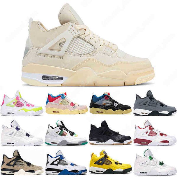 

basketball shoes mens trainers university blue 4s desert moss white bred sail black cat for men women 4 taupe haze