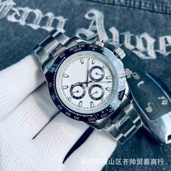 

luxury mechanical watch for menn laofu keris version of daytonas fully automatic mechanical watch with the same panda di timing function rai, Slivery;brown