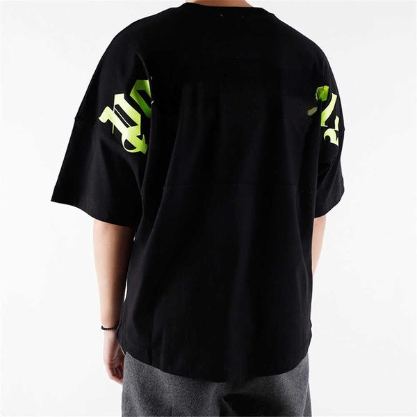 

men's t-shirts 22s t shirts t shirt palms palmangel city designer limited inkjet graffiti letter printing women's sailboat short-s, White;black