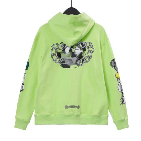 

fashion luxury men's sweatshirts designer classic women jackets hoodies zipper hooded sweater casual cross pullover sanskrit hoodie co, Black