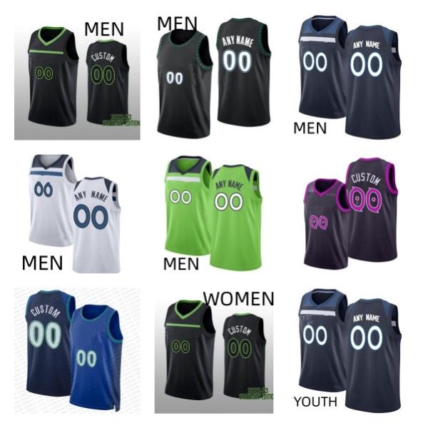 

rudy 27 gobert d'angelo 0 russell karl-anthony 32 towns anthony 1 edwards jaden 3 mcdaniels 11 naz reid 4 jaylen nowell 10 bryn forbes, Black;red