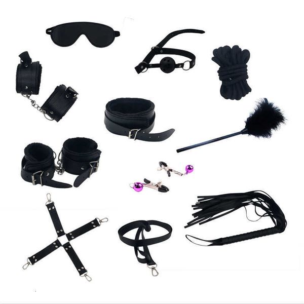 

toy massager fun temptation products binding leather sm set plush 10 piece fun handcuffs
