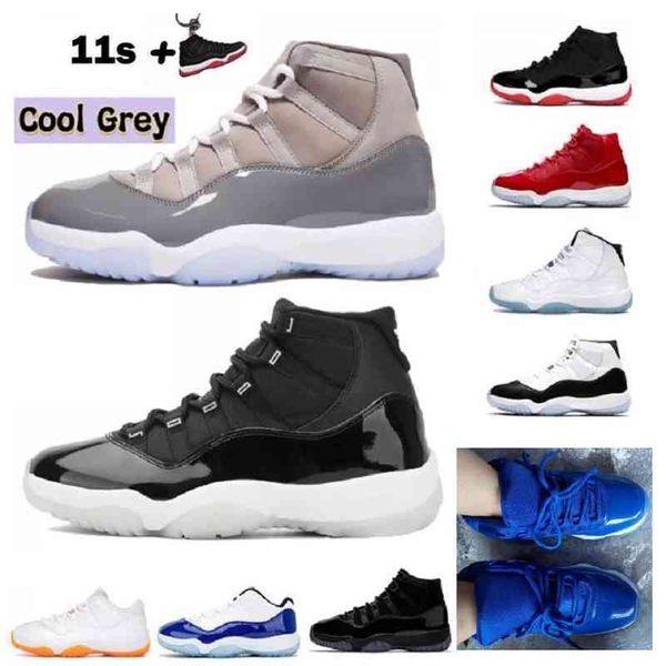 

ds big boy grey 11 jubilee 11s teenagers basketball shoes 25th anniversary low white bred concord 45 citrus cap and gown young gir232a, Black