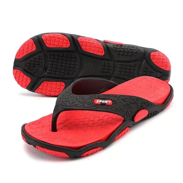 

new men flip flops male slippers home slippers casual shoes fashion summer mens soft chaussure homme 39-45 plus size, Black