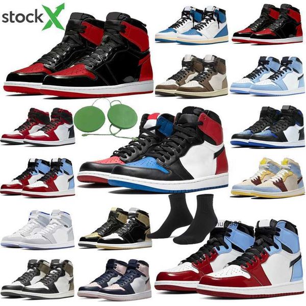

og 1s basketball shoes jumpman 1 mens womens sneakers hype royal twist unc black white bred university blue dark mocha obsidian outdoor jord