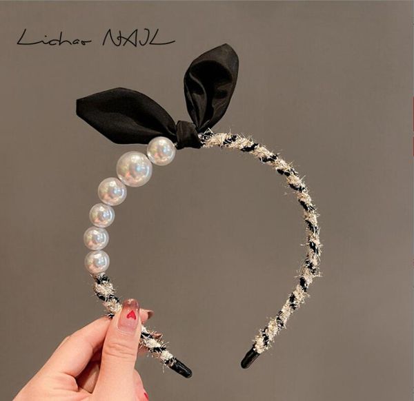 

girl hair accessory big rabbit ear with pearls hair-sticks girls clips princess party accessories, Slivery;white