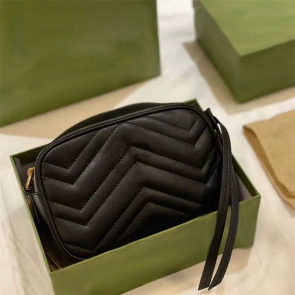 

luxury women men camera crossbody bags designer woman leather marmont fashion handbags cases cards pockets handbag shoulder bag nice