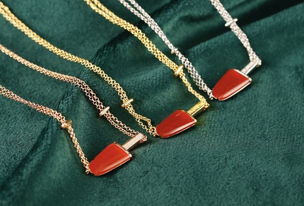 

jewelry divas dream necklaces designers ice cream shape inlaid with mother-of-pearl and encrusted necklace diamonds female elegant jewelry f, Silver
