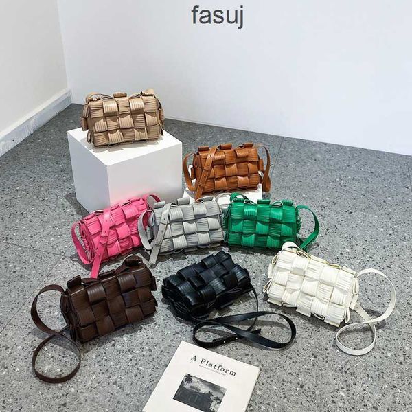 

fashion ladies bottess bags venetas new handmade woven 2022 summer candy color simple square crossbody