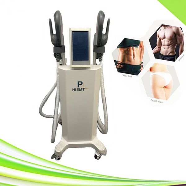 

cavitation ems sculpting machine bodybuilding fitness equipment build muscle stimulation slimming device 4 pads work at the same time profes