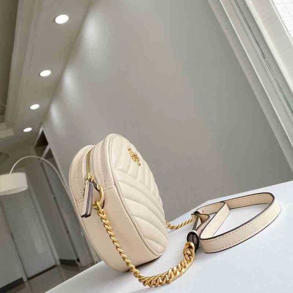 

designer torysburchs handbags handbag usa the women's kira sheepskin small round chain strip one shoulder messenger cake wm