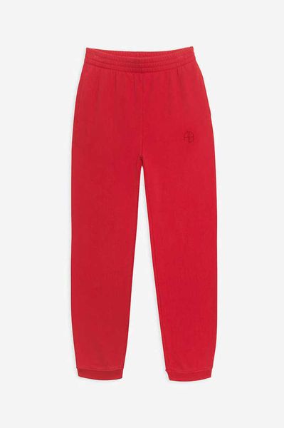 

23ss anine bing women fashion classic cotton sweatpants ab new designer sweatpants print inner fleece cotton pants plush sport pants, Black;white