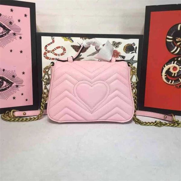 

womenshoulder chain multicolor design messenger bags leather hh wave tote classic fashion love elements luxury brand 2022