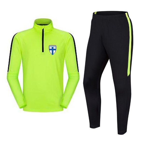 

finland national football team men's clothing new design soccer jersey football sets size20 to 4xl training tracksuits for ad345q, Gray