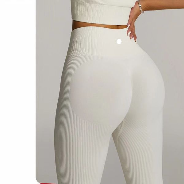 

lu yoga pant leggings high waist seamless up sport women fitness running pants streachy gym girl legging candy gry athletic exercise