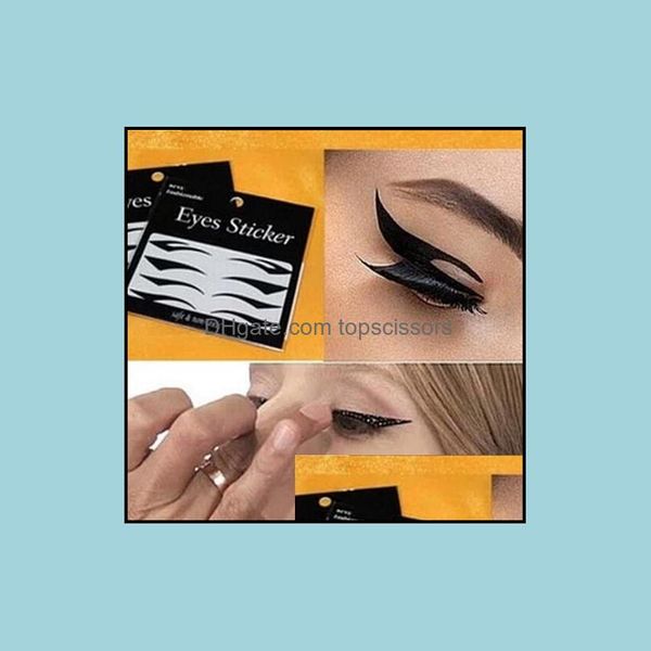 

eyelid tools eyeliner sticker makeup tool eyes cat style temporary double eyeshadow eyelid tape black drop delivery 2022 health dhn0r
