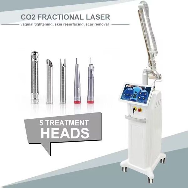 

high efficiency fractional co2 laser machine for skin resurfacing wrinkles scar repair, Black