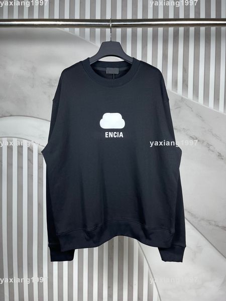 

2023ss spring and summer new hoodies high shirt grade cotton sweatshirts printing short pants sleeve round neck panel t-shirt size s-m-l-xl-, Black;brown