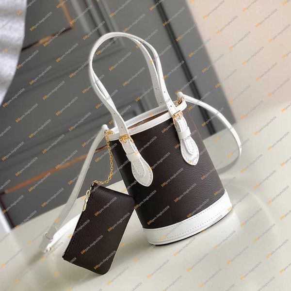 

ladies fashion casual designe luxury nano bucket bag tote handbag crossbody shoulder bags messenger bag new m81489 m42238 purse