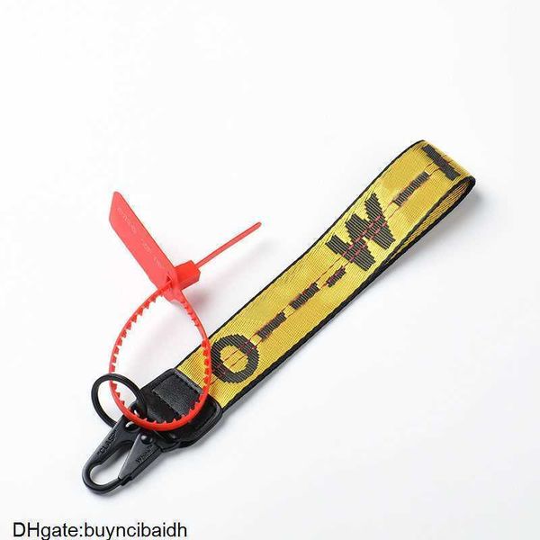 

brand canvas keychains mobile phone offs key chain european american tide jeans with wrist keys rings camera pendant belt 3.5x25cm keyring 0, Silver