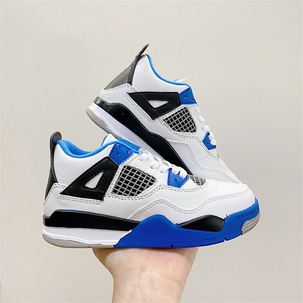 

kids shoes jumpman 4s boys basketball 4 shoe children black high sneaker chicago designer scotts military cat trainers baby youth toddler 25