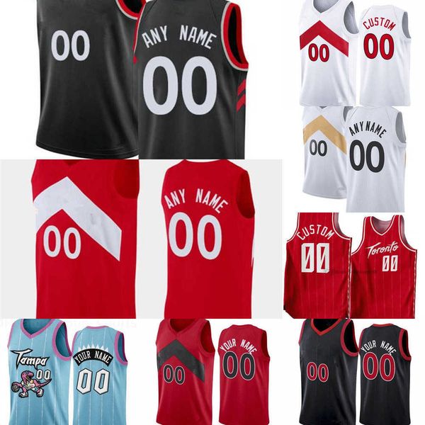 

mens womens youth toronto''raptors''custom 23 fred vanvleet 43 pascal siakam 3 og anunoby 33 gary trent jr. 4 scottie ba, Black;red