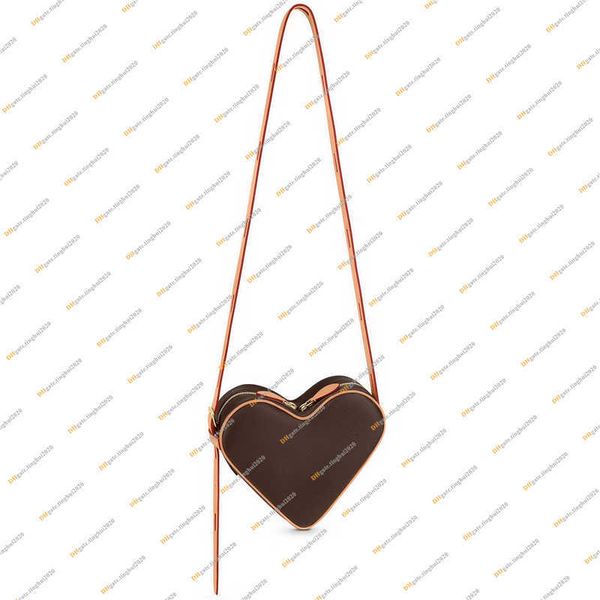 

ladies fashion casual designer game on coeur shoulder bag cross body new m57456 love crossbody bags messenger bagss