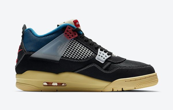 

2023 release authentic union la shoes 4 off noir guava ice 4s los angeles desert moss taupe haze men women sports sneakers with original box