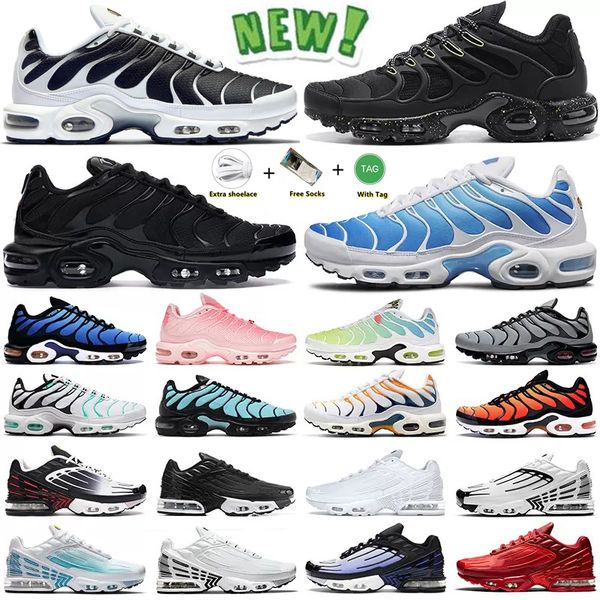 

tn running shoes women breathable trainer black white volt glow hyper pastel blue oreo mens sneaker outdoor sport fashion tn plus size 36-46
