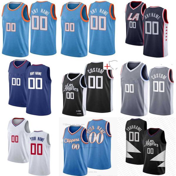 

mens womens youth la''clippers''custom 33 nicolas batum 23 robert covington 0 jason preston 4 brandon''boston, Black;red