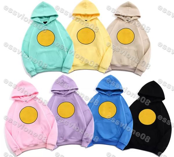 

22winter cotton liner smile face simple hoodies men sweatshirts causal plain popular o-neck soft streetwear young man boy, Black
