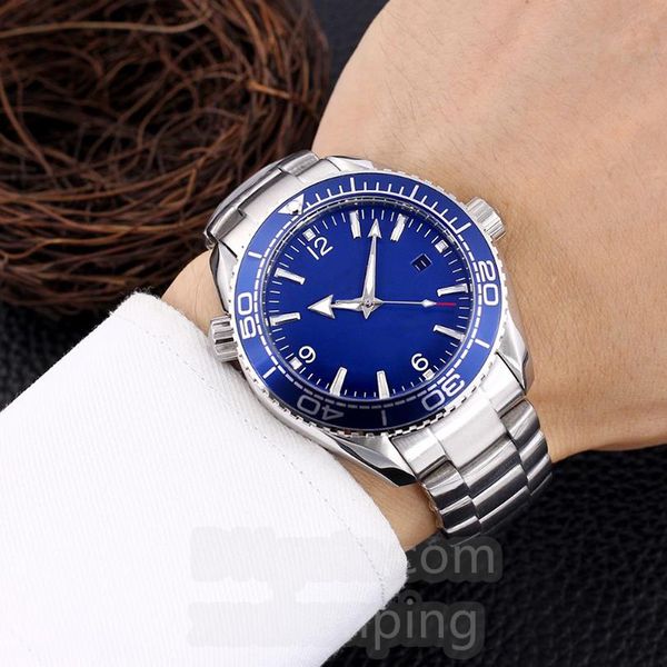 

u1 men's 40mm watches diver automatic mechanical movement men's business calendar sports watch, Slivery;brown