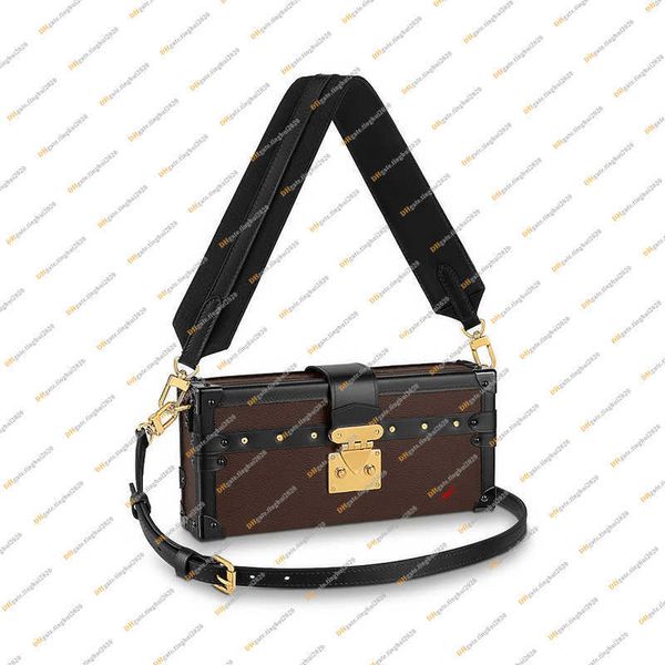 

ladies fashion casual designe luxury petite malle east west bag shoulder bags crossbody tote handbag messenger bag m46120