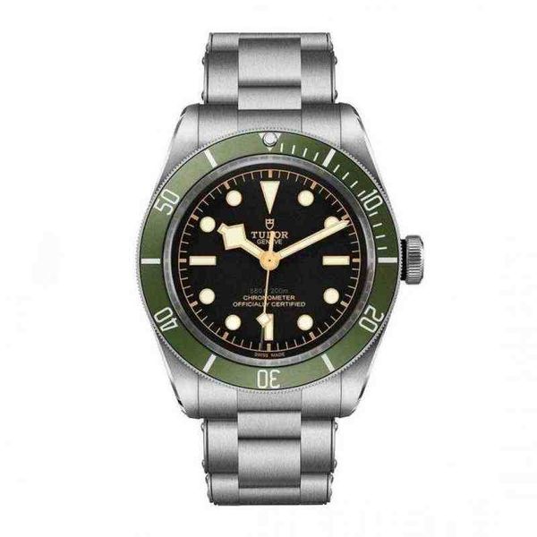 

superclone mechanical watches tudors dynasty watch designer qweqrewqr zf kilang v4 warisan hitam bay 79230g hijau edisi khas ss dail 2824-2, Slivery;golden