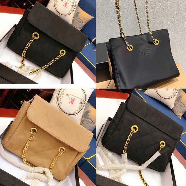 

mens womens handbags messenger nylon bags parachute ladies vintage plaid classical totes bags chain purse shoulder crossbody cross body bag