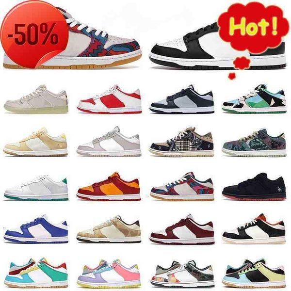

boots 2023 men lady sb dunker low running shoes sail halloween mummy panda pigeon pink trail bordeaux georgetown chicago syracuse halloween, Black