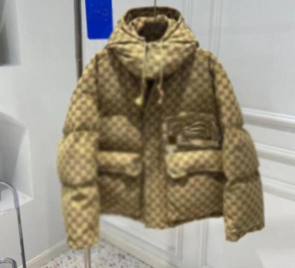 

men's down jackets winter the new brand face parkas couple cotton coats supre casual women warm down puffer jacket, Black