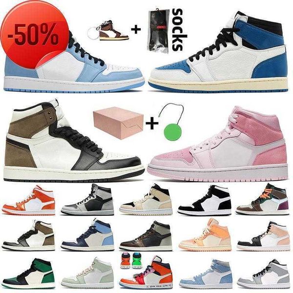 

dress shoes dress shoes boots womens mens jumpman 1 basketball shoes 1s fragment university blue dark mocha high og hyper royal digital pink, Black
