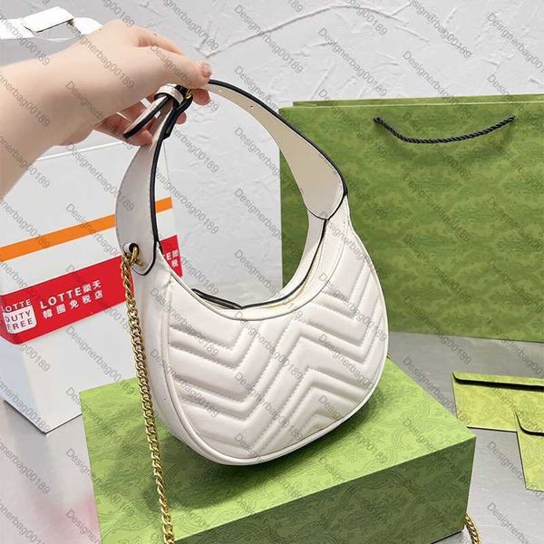 

bags half moon bag crossbody marmont purse designer mini underarm shaped hobo shoulder chain purses luxury handbag