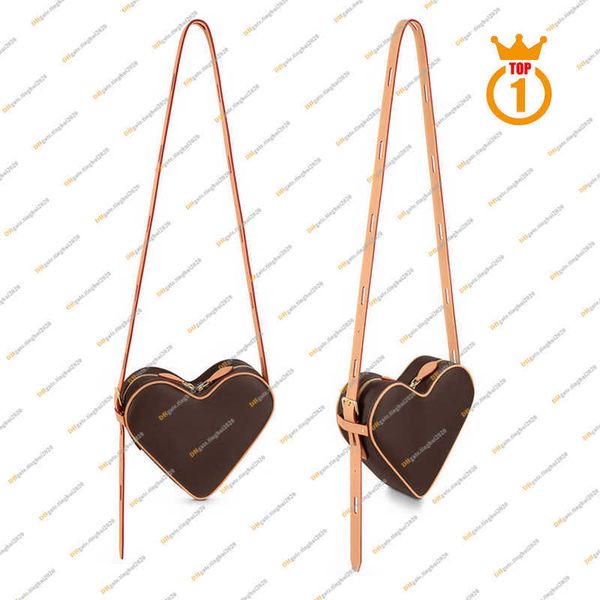 

ladies fashion casual designer game on coeur shoulder bag cross body 5a m57456 love crossbody bags messenger bagss